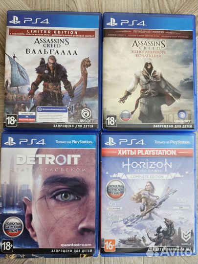 Игры для приставок ps4