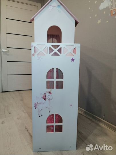 Кукольный домик стеллаж