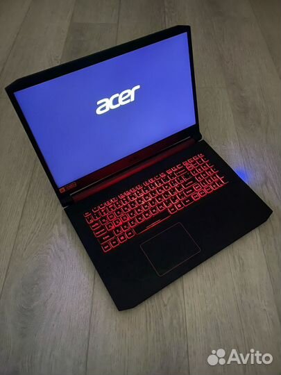 Игровой ноутбук Acer Nitro 17.3 i5 Gtx 1650 16gb