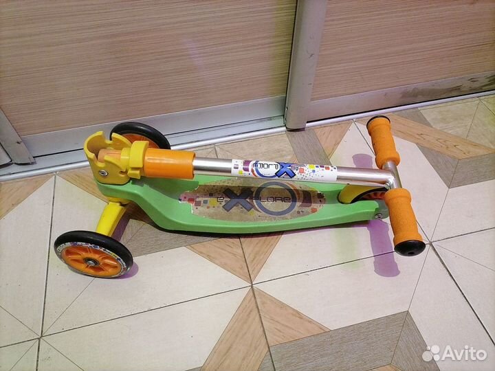 Самокат детский трехколесный