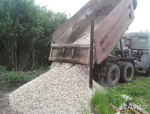 Песок, щебень