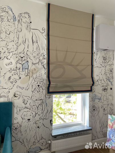 Римские шторы блэкаут