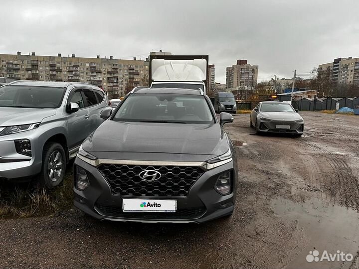 Hyundai Santa Fe 2.2 AT, 2020, 56 903 км