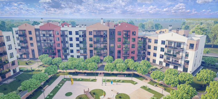 1-к. квартира, 37,4 м², 1/5 эт.