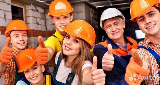 Услуги разнорабочих, грузчиков, уборщиков