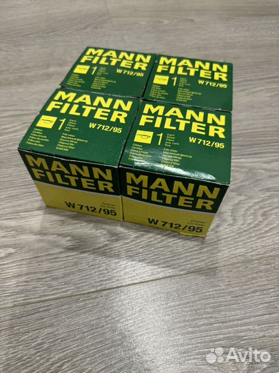 Масляный фильтр Mann W712/95