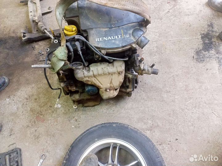 Двигатель renault logan 1,4