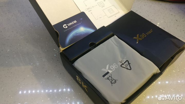 Android TV приставка X96Max+ (Max plus),Аэромышь