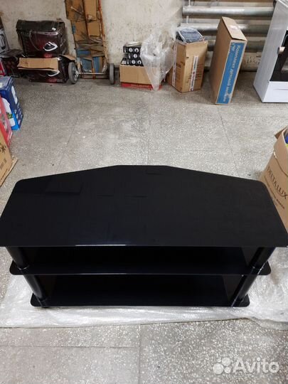 Стеклянная тумба под тв Doffler gr01