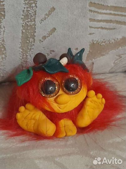 Ручная работа. Игрушка в смешанной технике. Тролль