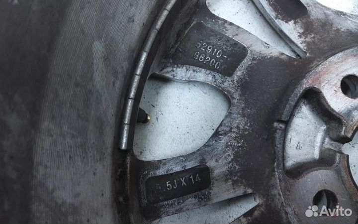 Диск колеса литой Kia Picanto 3 R14