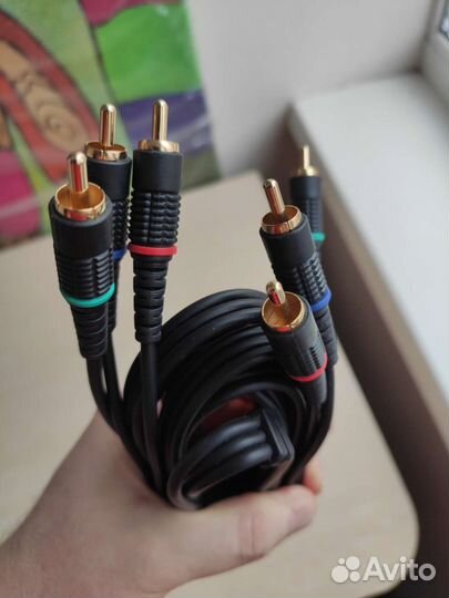 Межблочный кабель 3 rca