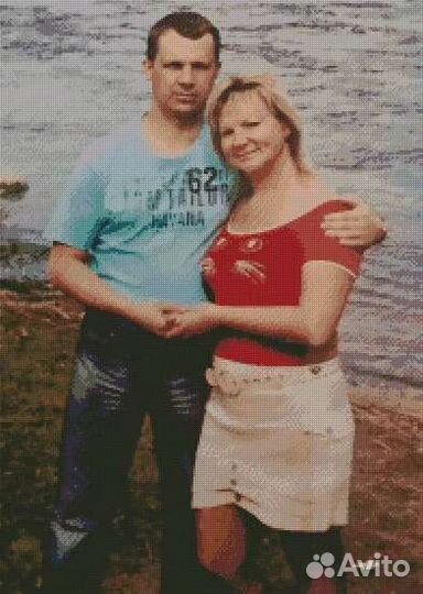 По фотографии алмазная мозаика