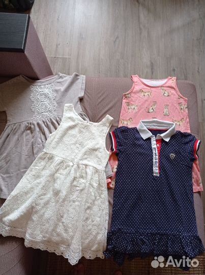 Платья для девочки 104, 110 пакетом