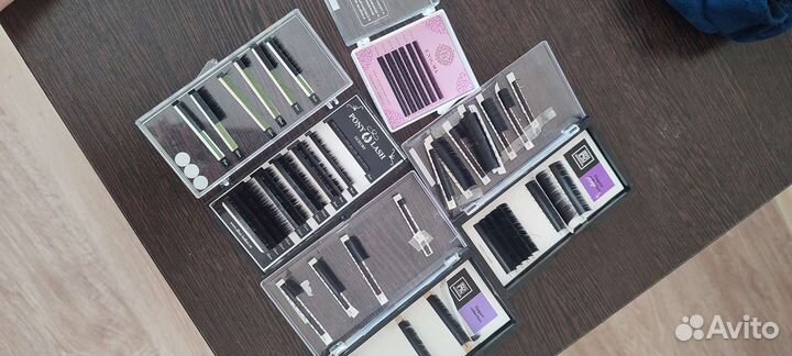 Ресницы для наращивания бу