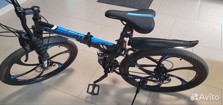 Велосипед новый 17 рама складной Gmindi