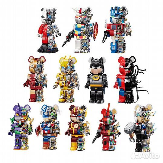 Конструктор медведь Bearbrick