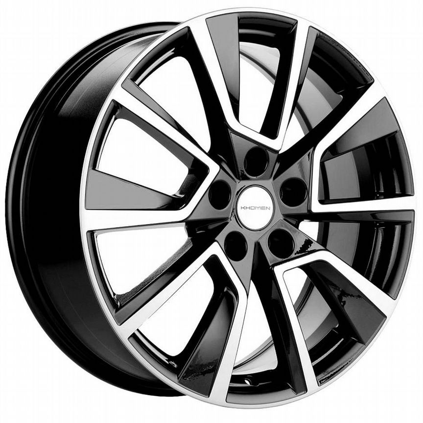 Диски Khomen KHW1802 7x18 5x114.3 ET40 D66.6 Black-FP
