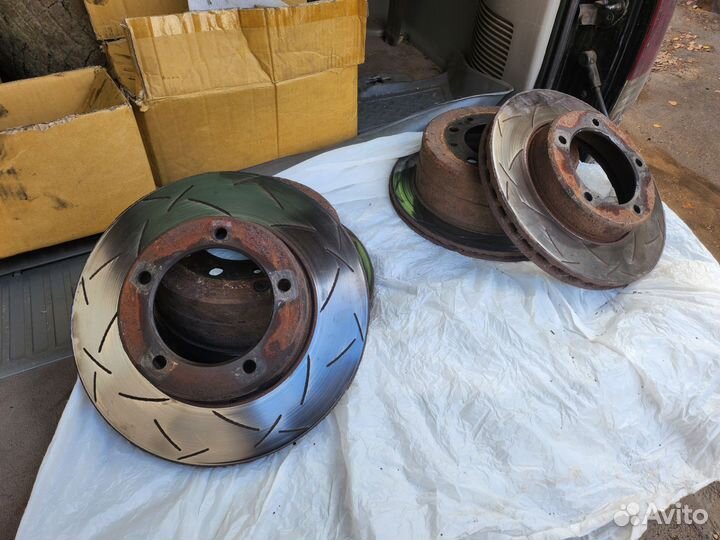 Тормоза Lx470 Lc100 суппорта диски