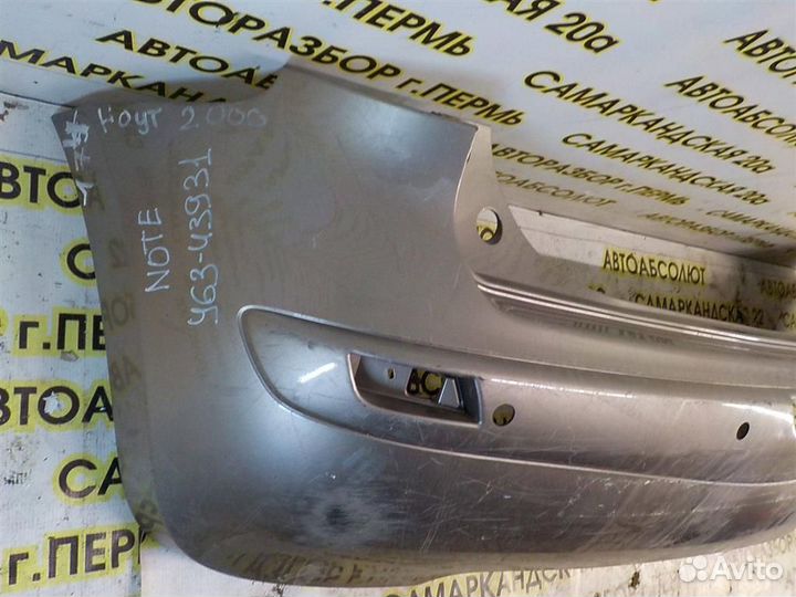 Бампер задний Nissan Note (E11) 2004-2013