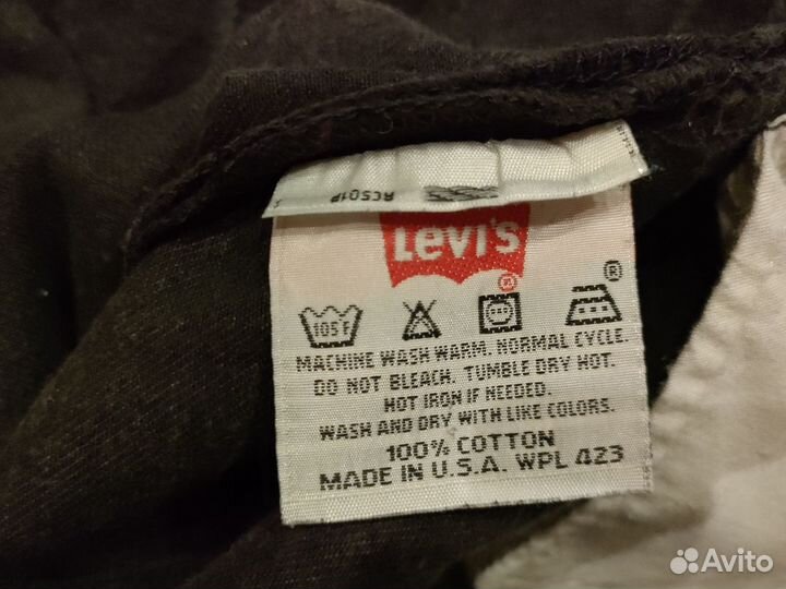 Джинсы levi's оригинал made in USA