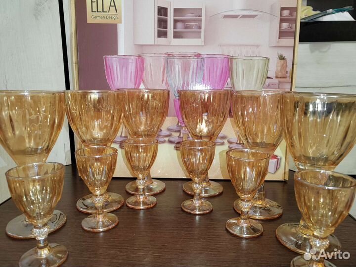 Фужеры и рюмки