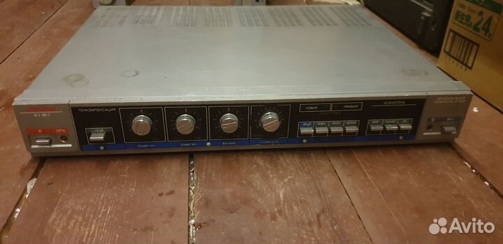 Усилитель Вега 10-У-120 и тюнер Радиотехника Т7111