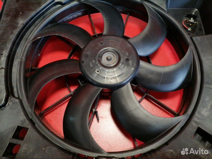 Диффузор радиатора Hyundai Solaris RB G4FA 2011