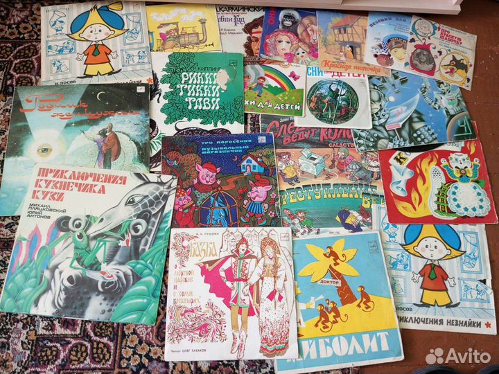 Виниловые пластинки Мелодия сказки