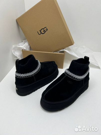 Угги UGG с имитацией носка 