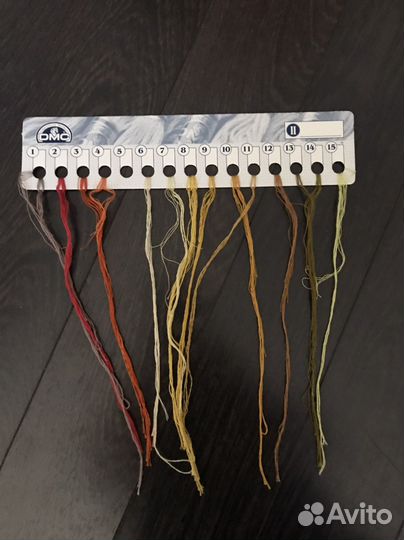 Набор для вышивания крестом остатки рто