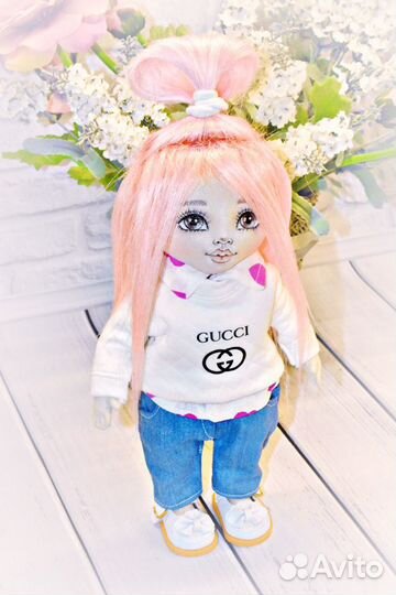 Кукла текстильная