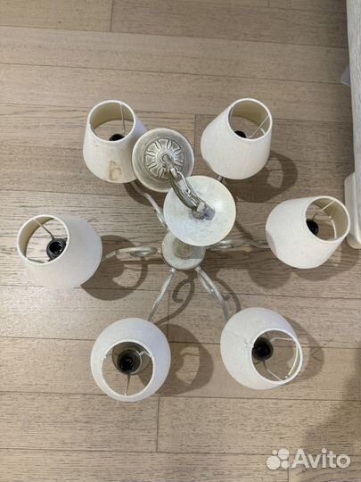 Люстра потолочная бу