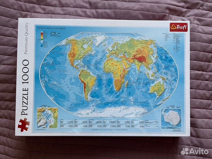 Пазлы 1000 мир trefi