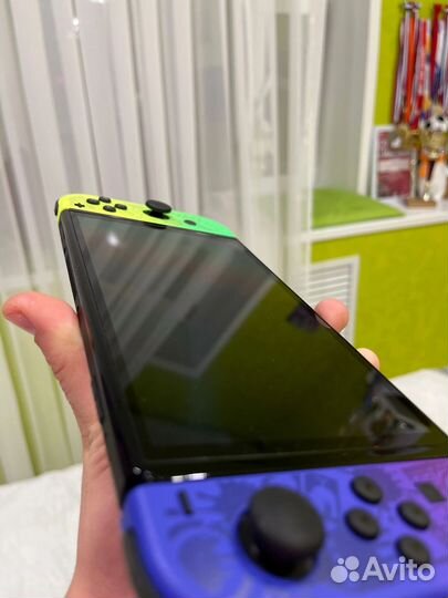 Nintendo switch oled splatoon 3 edition