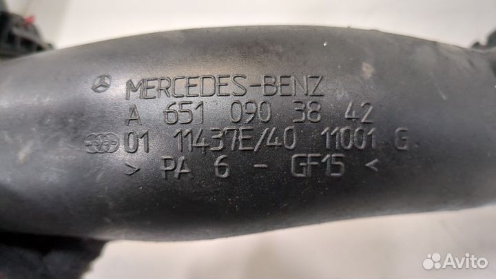 Патрубок интеркулера Mercedes Sprinter, 2015