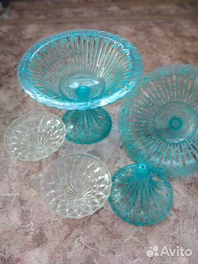 Подставка, вазы для фруктов СССР и др