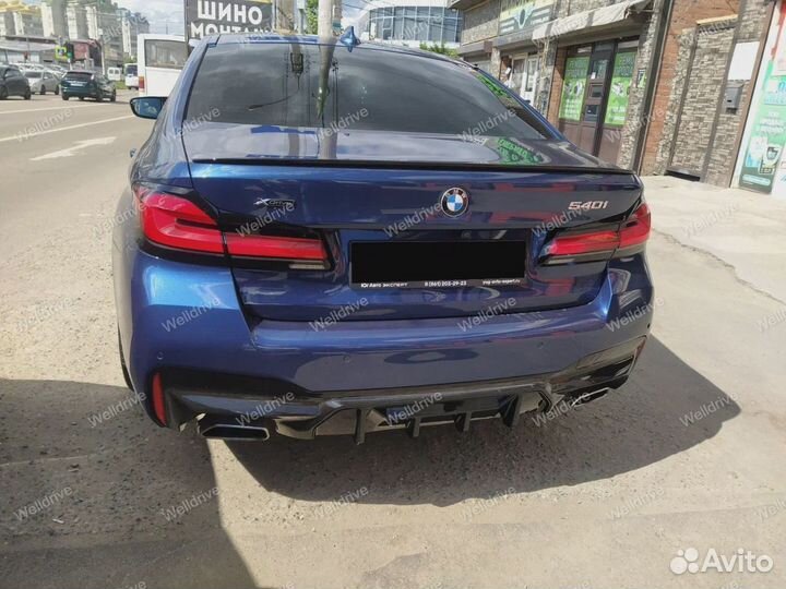 Диффузор BMW 5 G30 M5 Competition