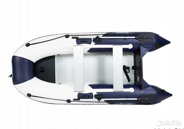 Надувная лодка gladiator B330AL Синий/белый