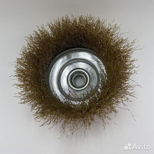 Щётка металл. для ушм 100мм/М14 (чашка/проволока)