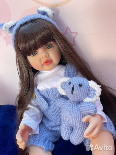Кукла реборн полностью силиконовая