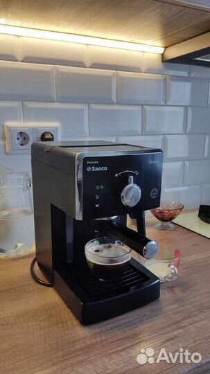 Кофемашина рожковая Philips Saeco