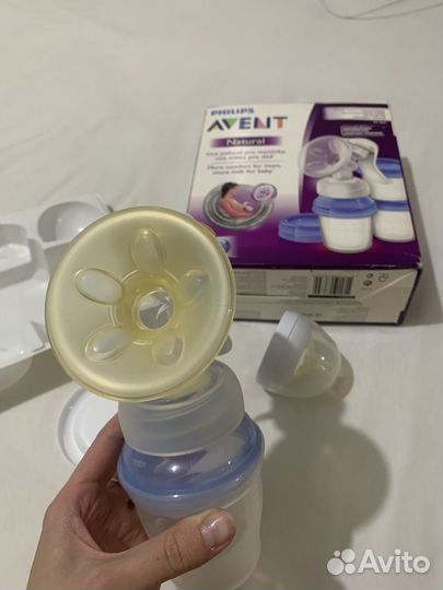 Молокоотсос avent ручной