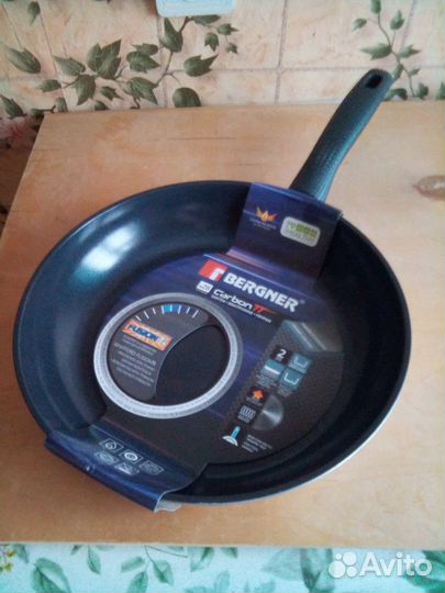 Сковорода(28см). bergner carbon 77. Австрия