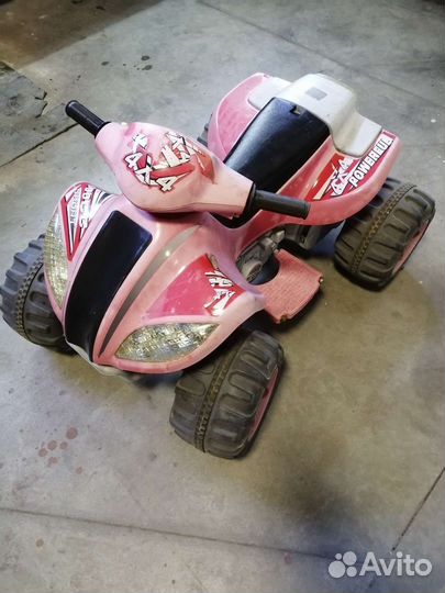 Детский квадроцикл на аккумуляторе