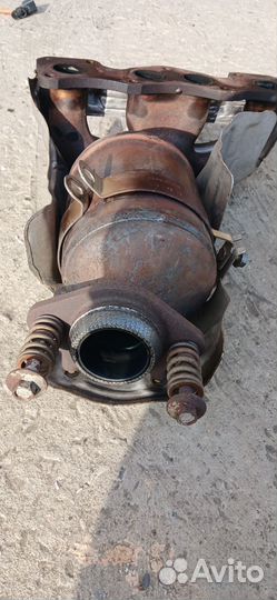 Renault logan 2 коллектор выпускной