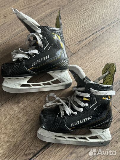 Коньки хоккейные bauer supreme m5 pro yth 12