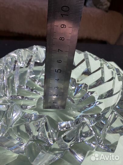 Советская пепельница,крупная,глубокая,тяжелая