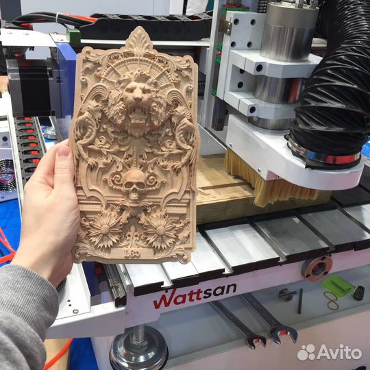 Фрезерный станок с чпу 400x400