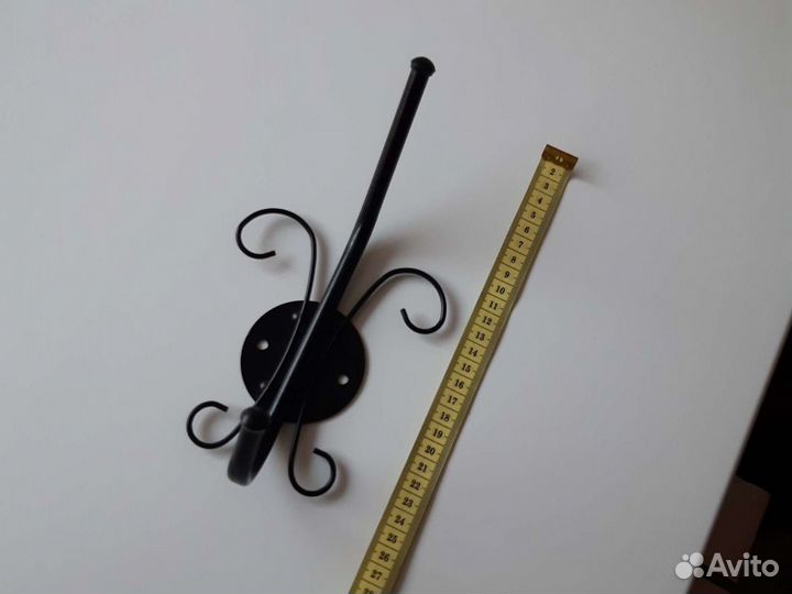 Вешалка Sheffilton Грация Крючок чёрный металл